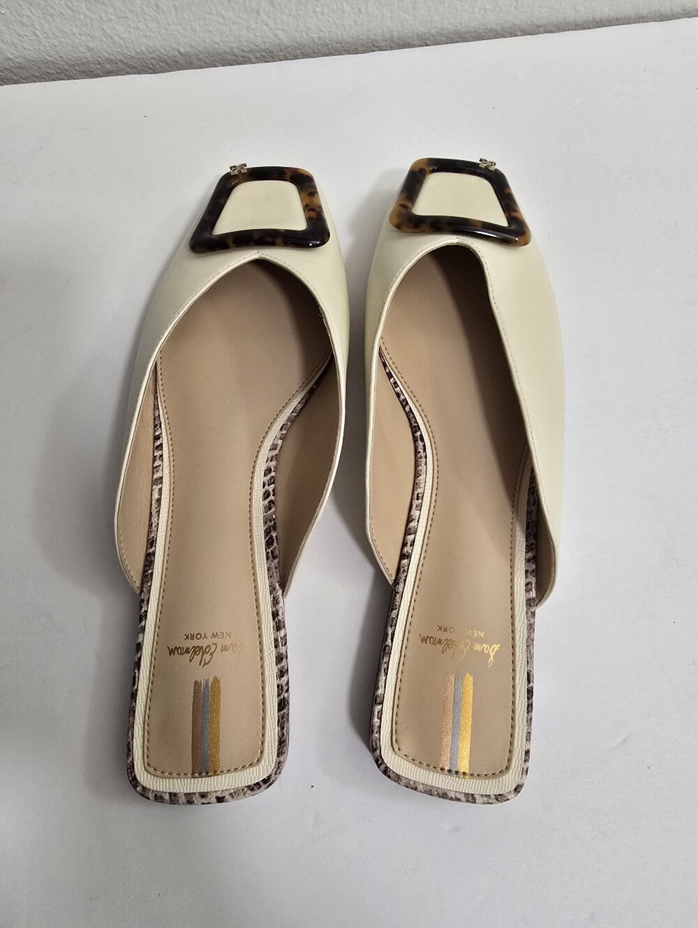 Sam Edelman Mule Slide In Cream - Picture 3 of 6